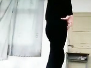 Asian girl dancing nude