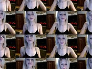 AlittleEmily webcam show 2020-11-15 08-10-27 Beautiful young blonde girl in hot black blouse is enjoying webcam sex chat and stripping off