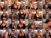 Kot-Lizyn webcam show 2020-08-23 02-21-32 Exciting sexy blonde milf in black lingerie is having sex chat and doing deep blowjob to boyfriend on webcam