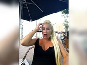 Milfbarby webcam show 2020-07-13 20-40-34 Appetizing tight blonde milf slut is taking off black bodysuit and showing big tits to the webcam