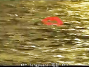 asian giving footjob