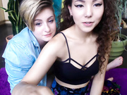 Shycloudfractals lesbo couple in webcam show 2016-07-09 054808